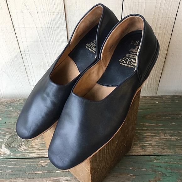 brooks brothers mens slippers